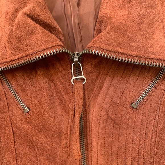 Lulu’s Rust Suede Moro Jacket - Picture 5 of 7
